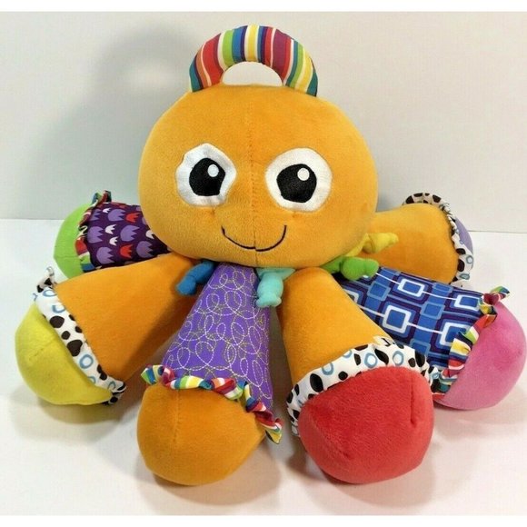 Baby Learning Toy Lamaze Plush Octotunes Octopus Developmental Orange Gift - Picture 1 of 10